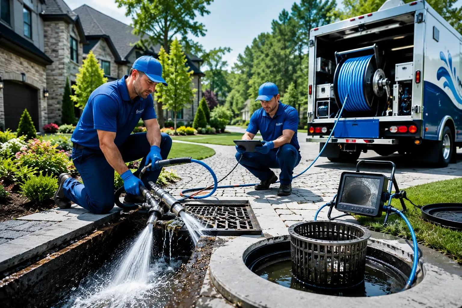 Local outdoor drain cleaning professionals in Amery, WI
