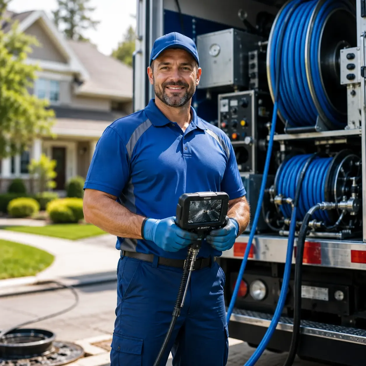 Local outdoor drain cleaning specialists in Amery, WI
